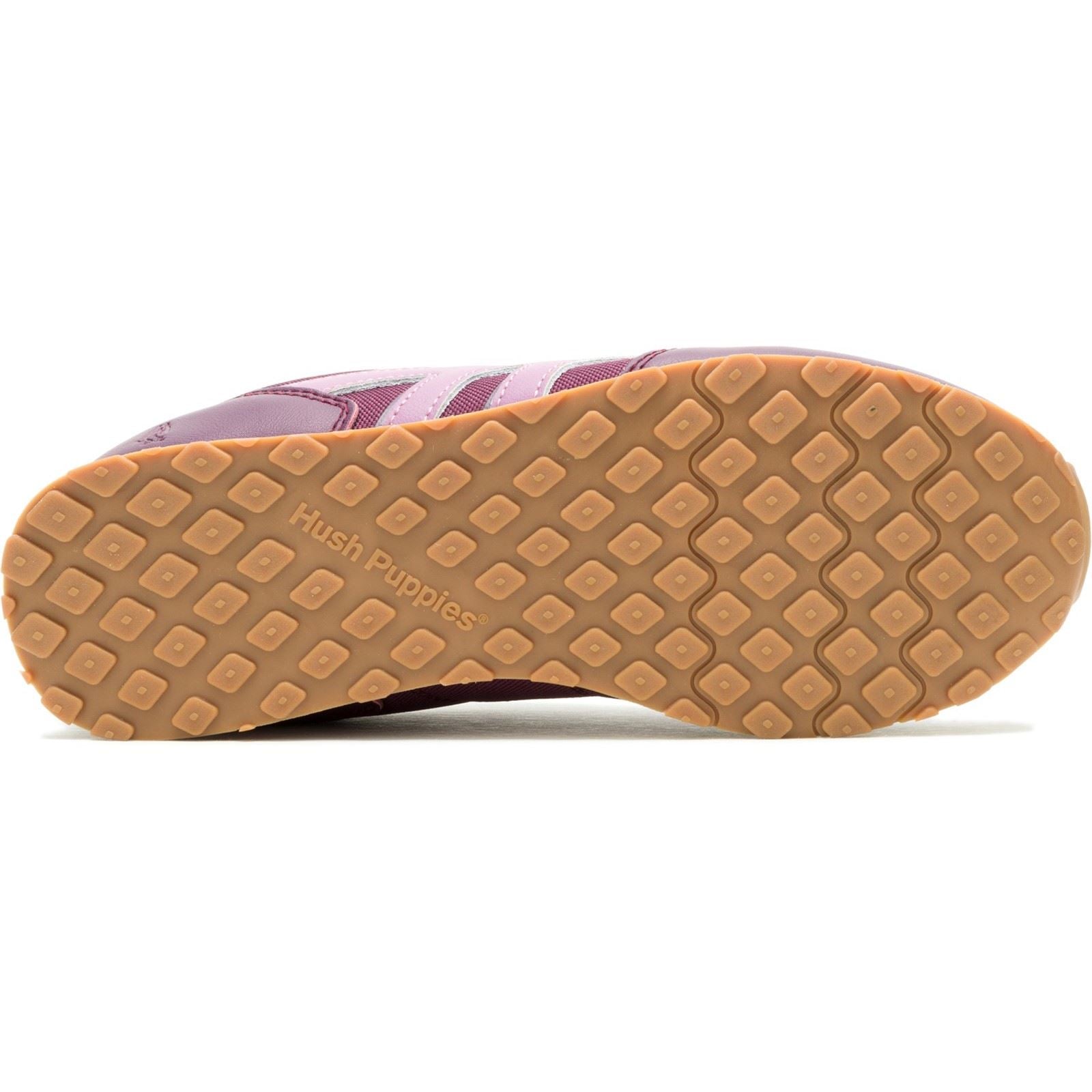 Hush Puppies Seventy8 Leder Damensneaker Feige