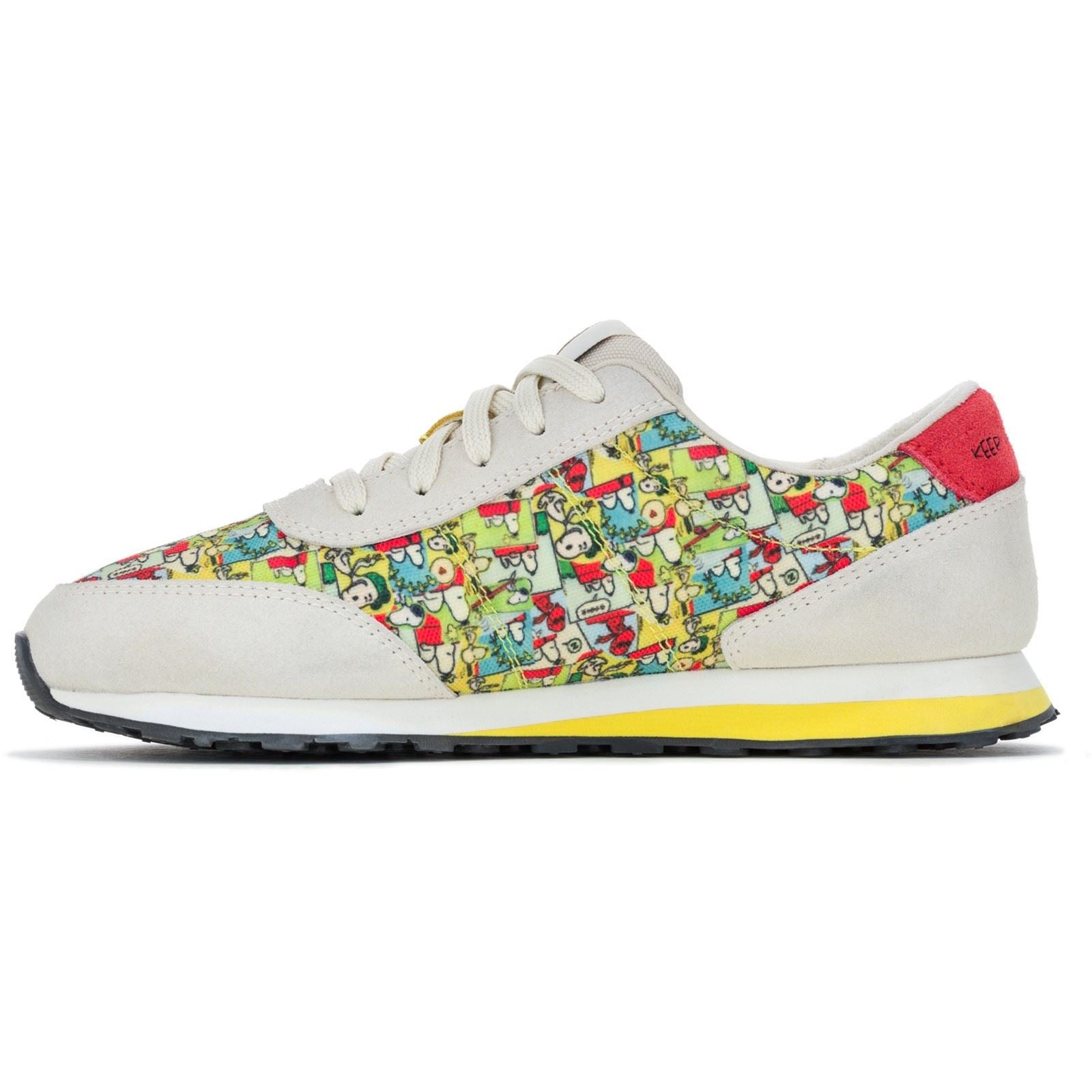 Hush Puppies SEVENTY8 Peanuts Leder Damen Peanuts Print Sneakers