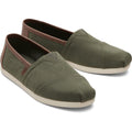 TOMS Alpargata Classic Herren Espadrilles Aus Dunklem Salbei In Baumwollmischung