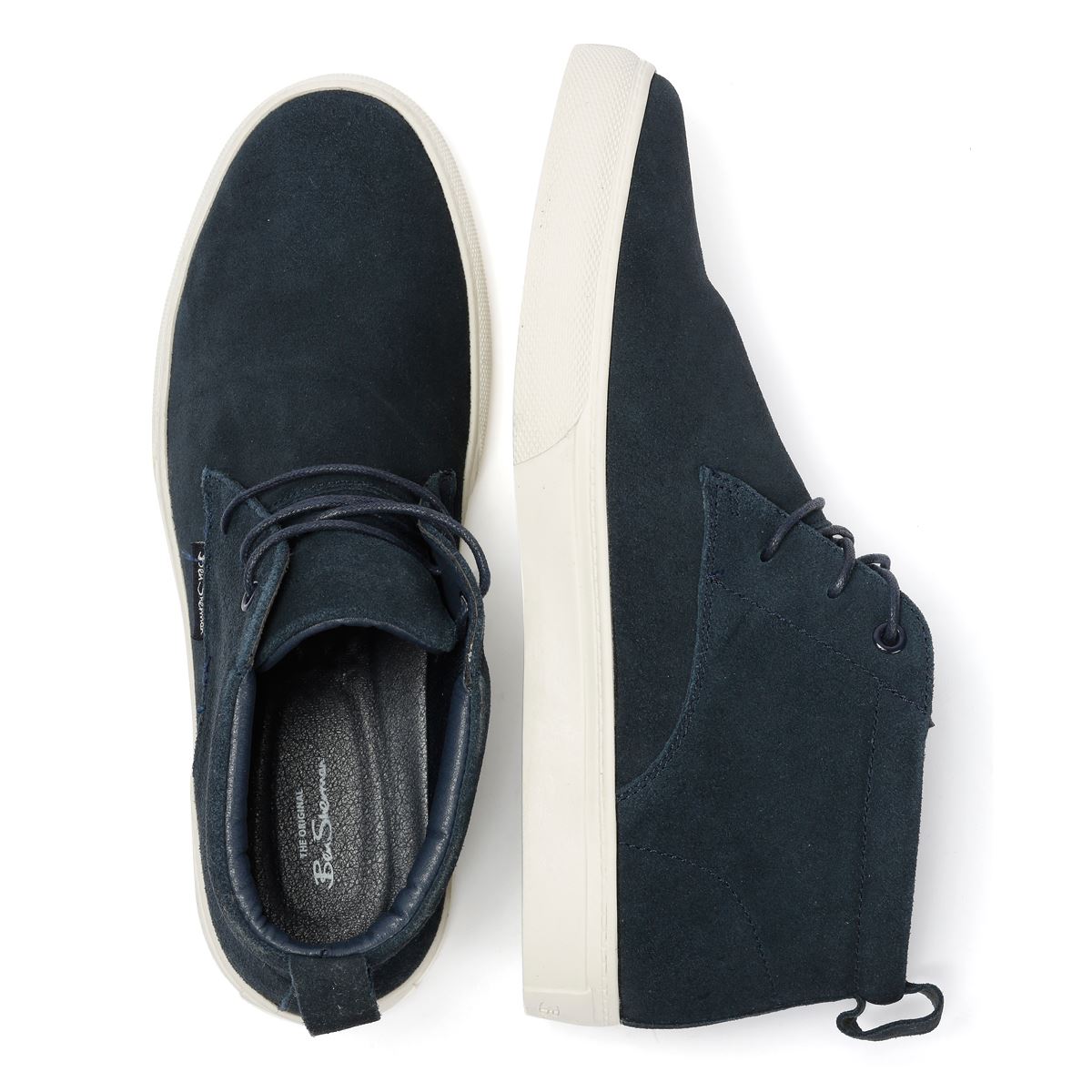 Ben Sherman Parkway Wildleder Herrenblaue Stiefel