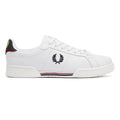 Fred Perry Split Cup Leder Herren Weiße Sneakers