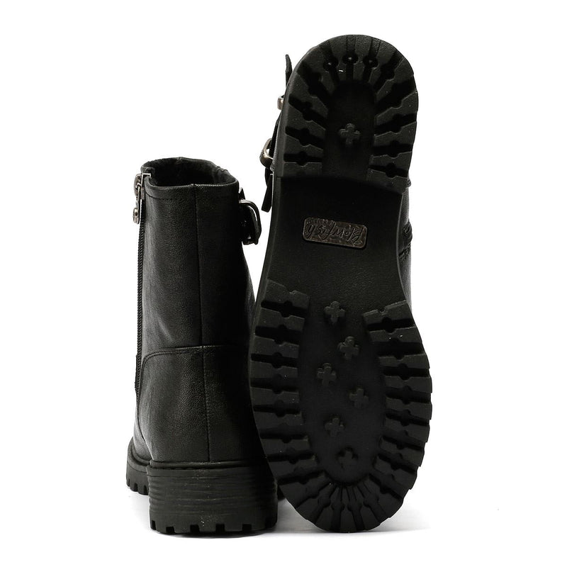 Blowfish Malibu Raven Damen Schwarze Stiefel