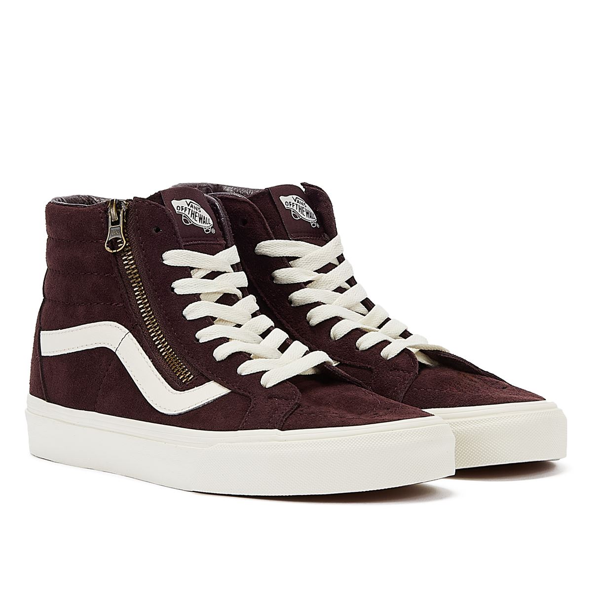Vans Sk8-Hi Side-Zip Damen-Brauntrainer