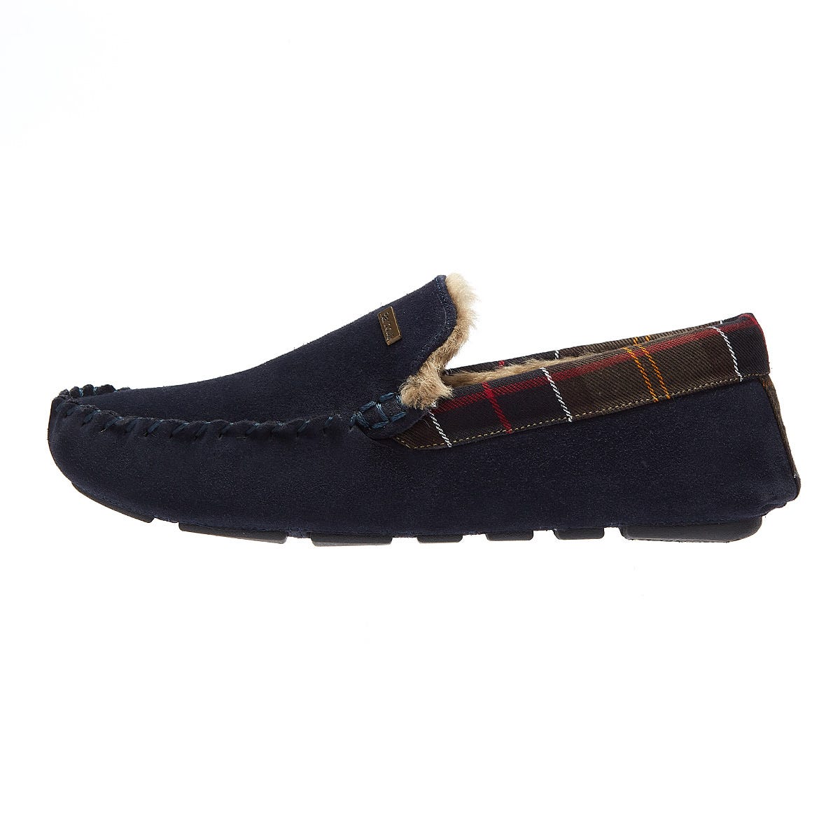 Barbour Herren Navy Monty Hausschuhe