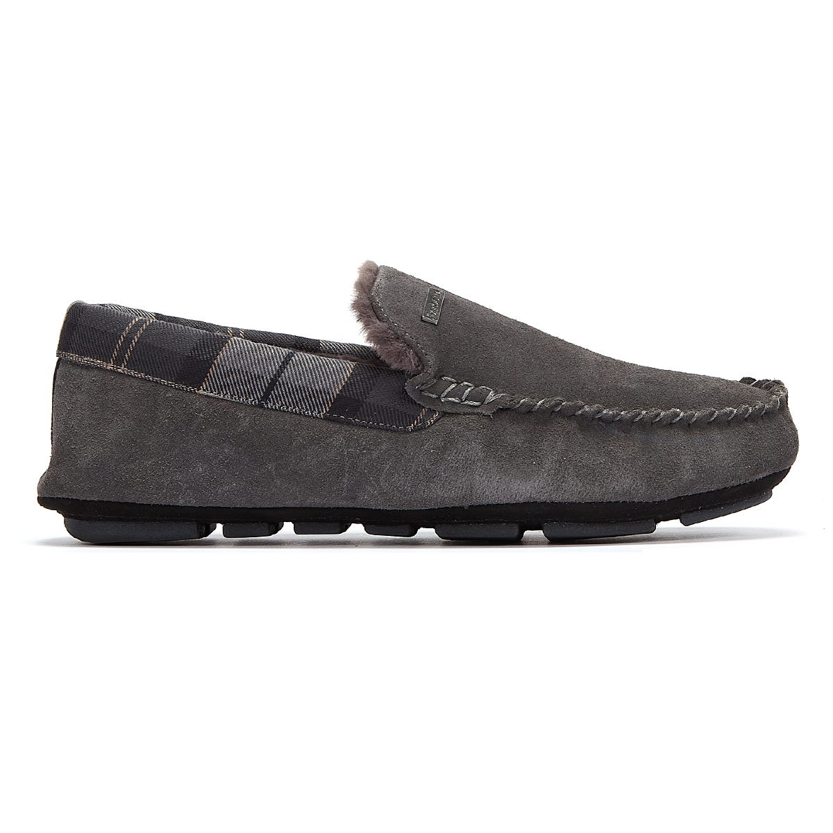 Barbour Monty Herren Hausschuhe In Grau