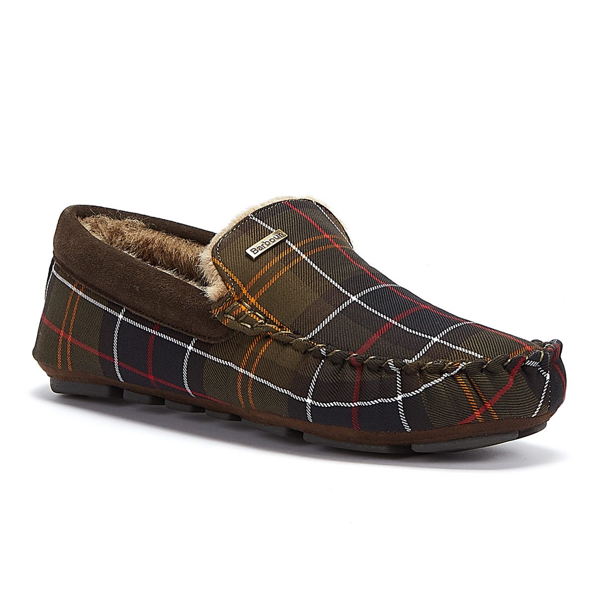Barbour Monty Herren Tartan Hausschuhe