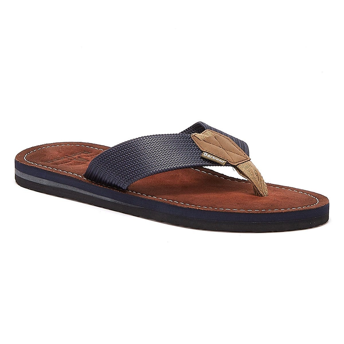 Barbour Toeman Herren Navy Flip Flops