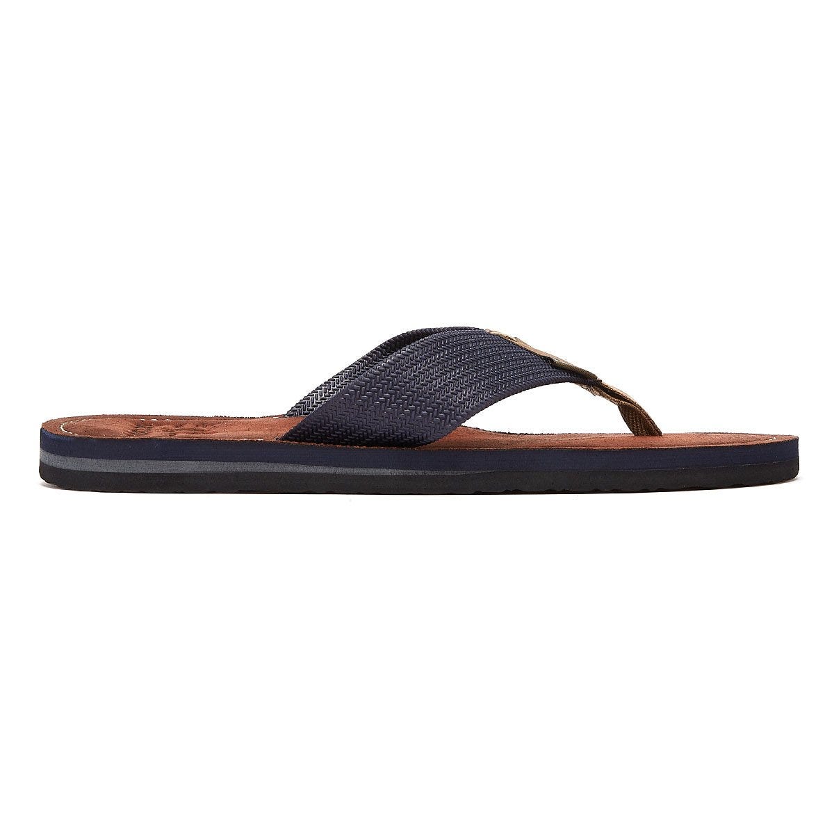Barbour Toeman Herren Navy Flip Flops