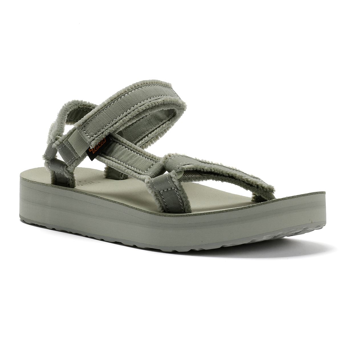 Teva Midform Universal Canvas Damen Grüne Sandalen
