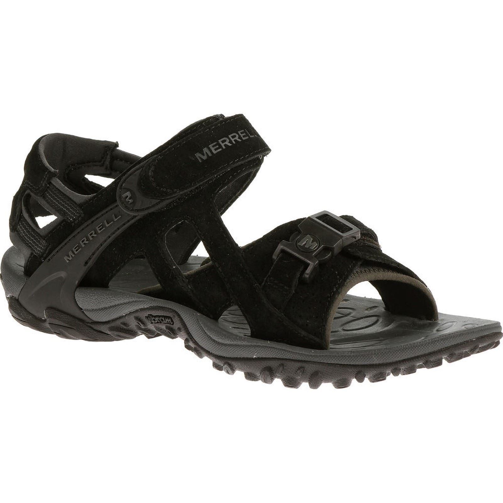 Merrell Kahuna III Wildleder Herren Schwarze Sandalen