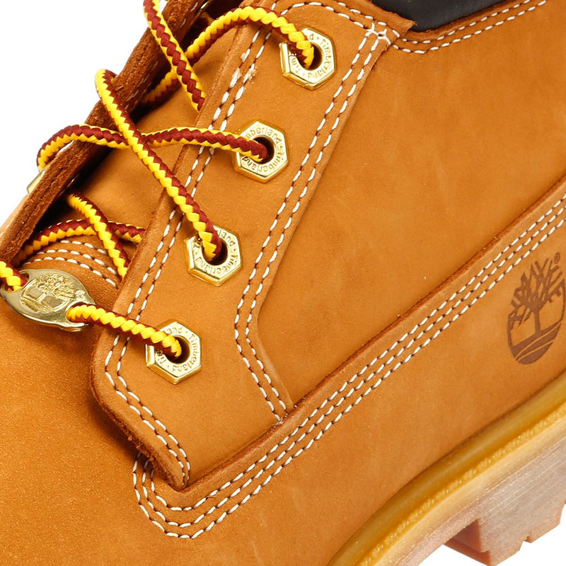 Timberland Nellie Mid Chukka Damen Gelbe Lederstiefel
