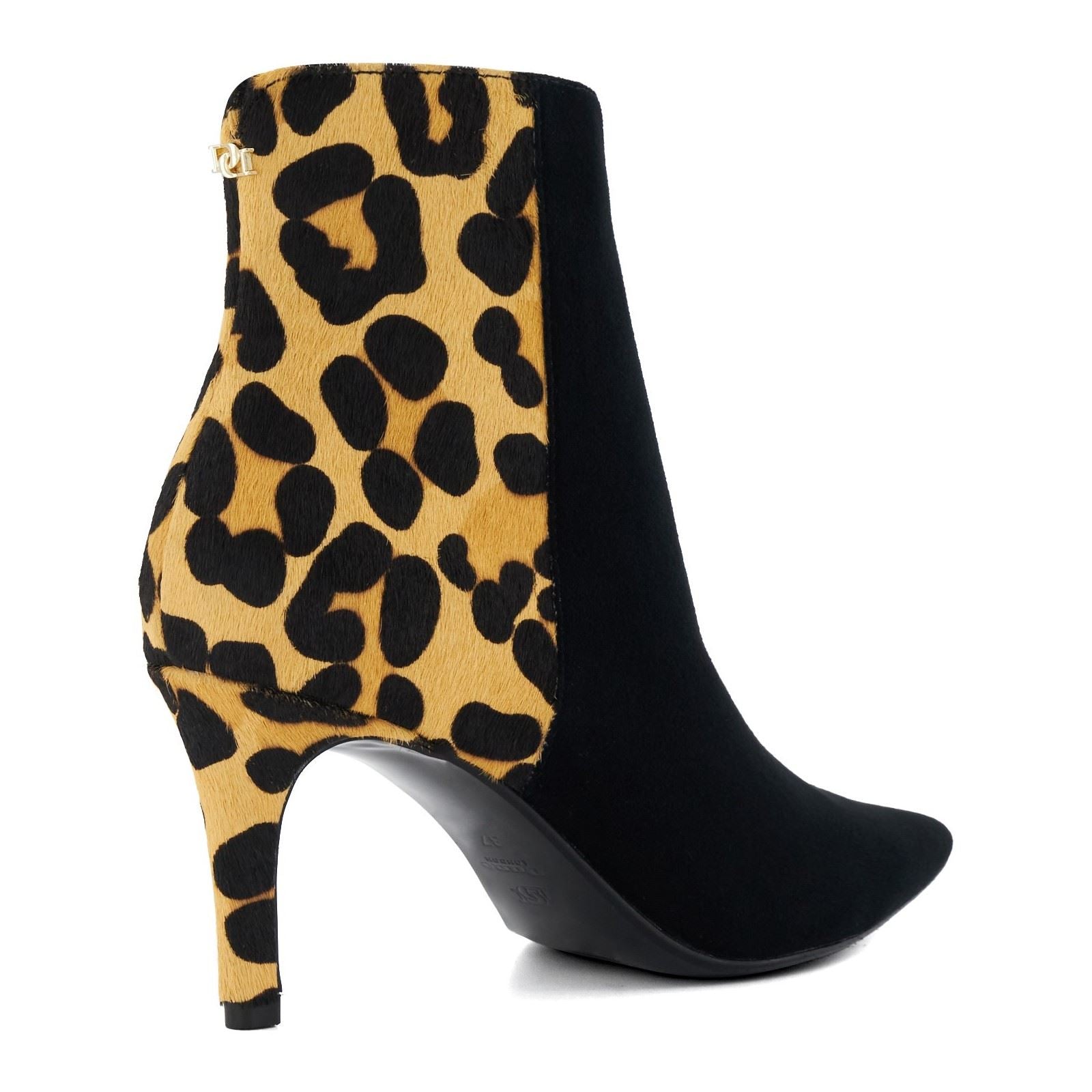 Dune Obsessive 2 Leder Damen Leopard Stiefel