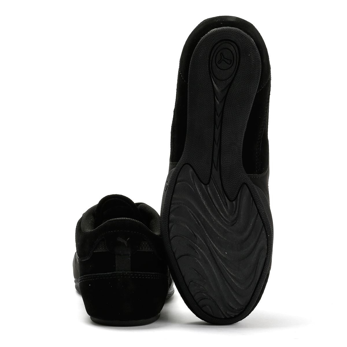 Puma Bella Mina Wildleder Damen Schwarz Sneakers