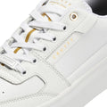 Cruyff Endorsed Tennis Leder Herren Weiße Sneakers