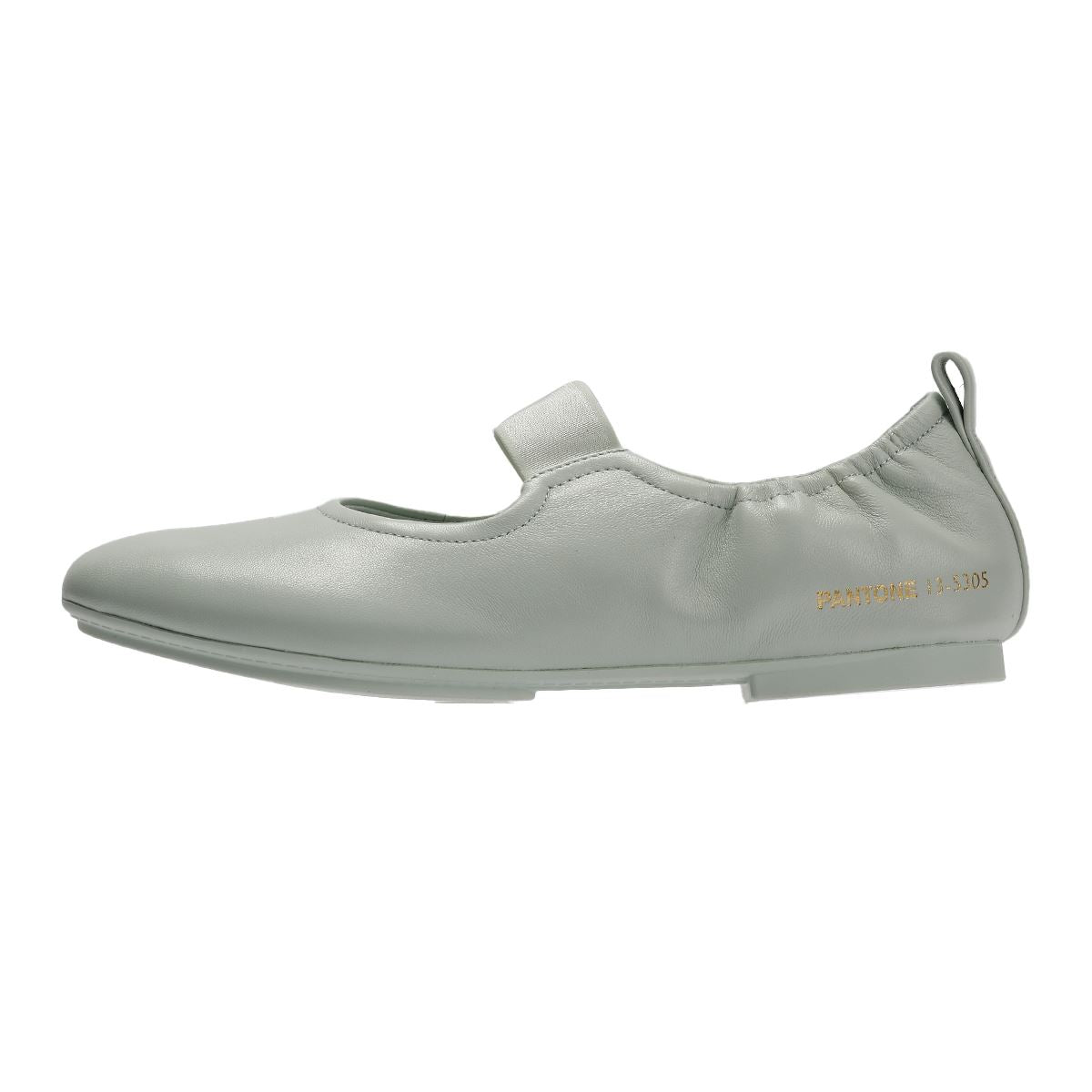 FitFlop X Pantone Delicato Mary Jane Leder Damen Grüne Schuhe