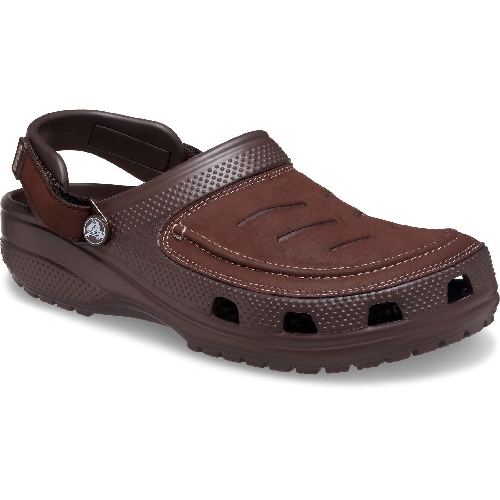 Crocs Yukon Vista II Herren Clogs Aus Synthetik In Espresso/Pilzfarben