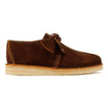 Clarks Originals Desert Trek Wildleder Herren Braune Schnürschuhe
