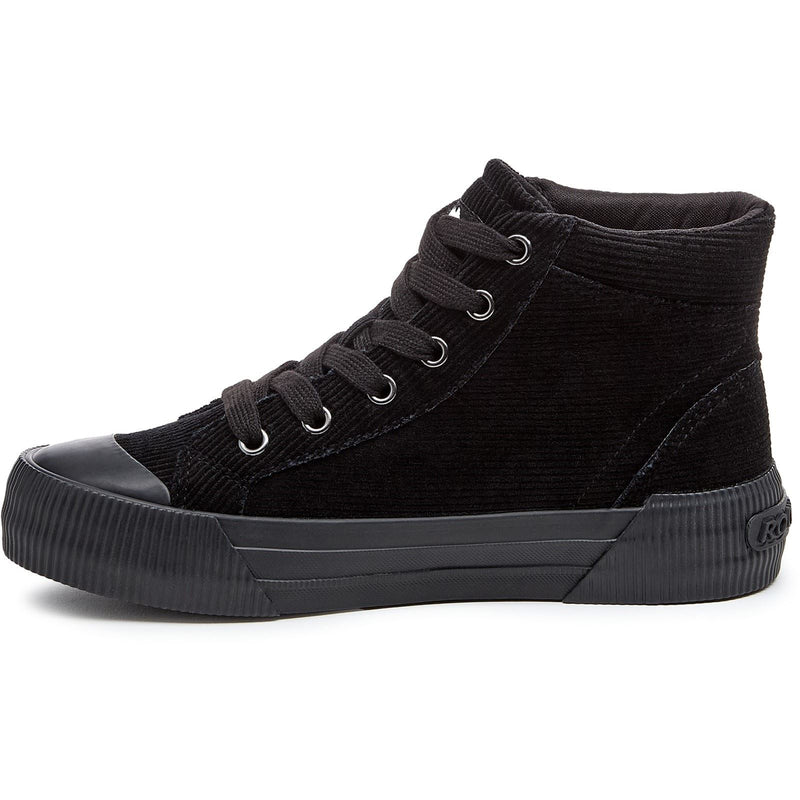 Rocket Dog Cheery Hi Cordura Damen Schwarze Sneakers