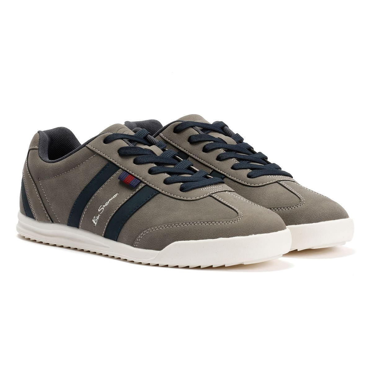 Ben Sherman Keeler Herren Graue Turnschuhe