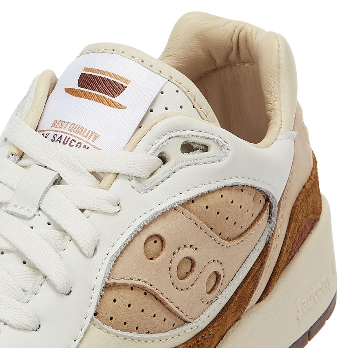 Saucony Shadow 6000 Weiße Turnschuhe