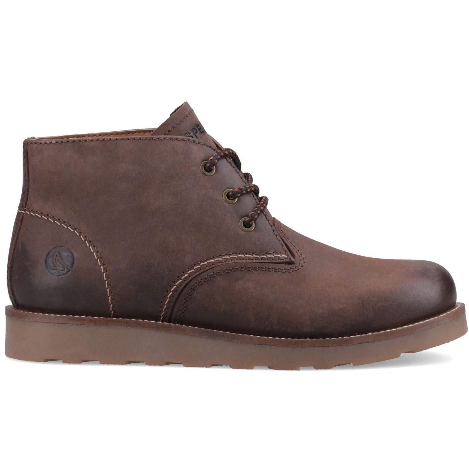 Sperry Portland Leder Herren Braune Stiefeletten