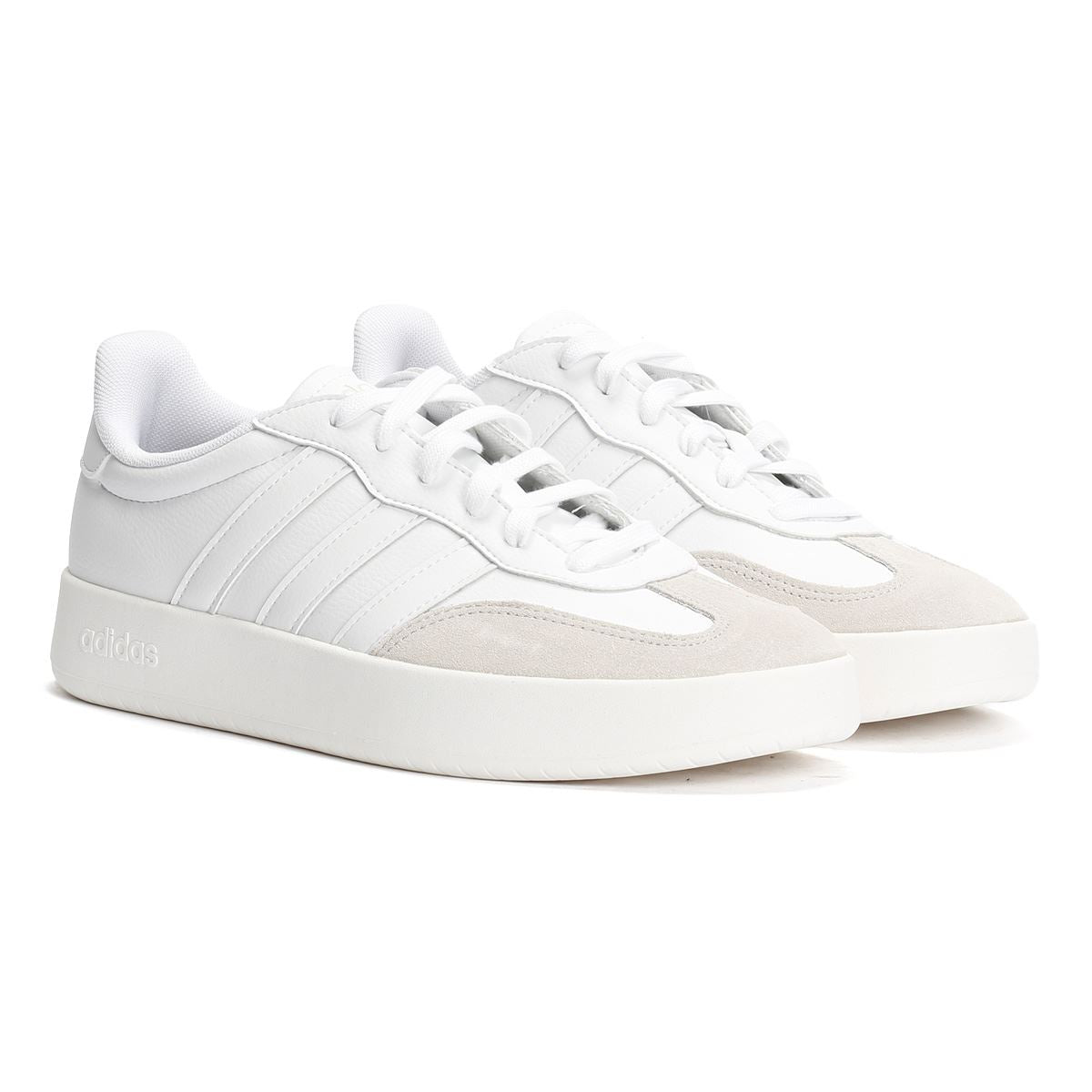 Adidas Barreda Leder Weiße Sneaker