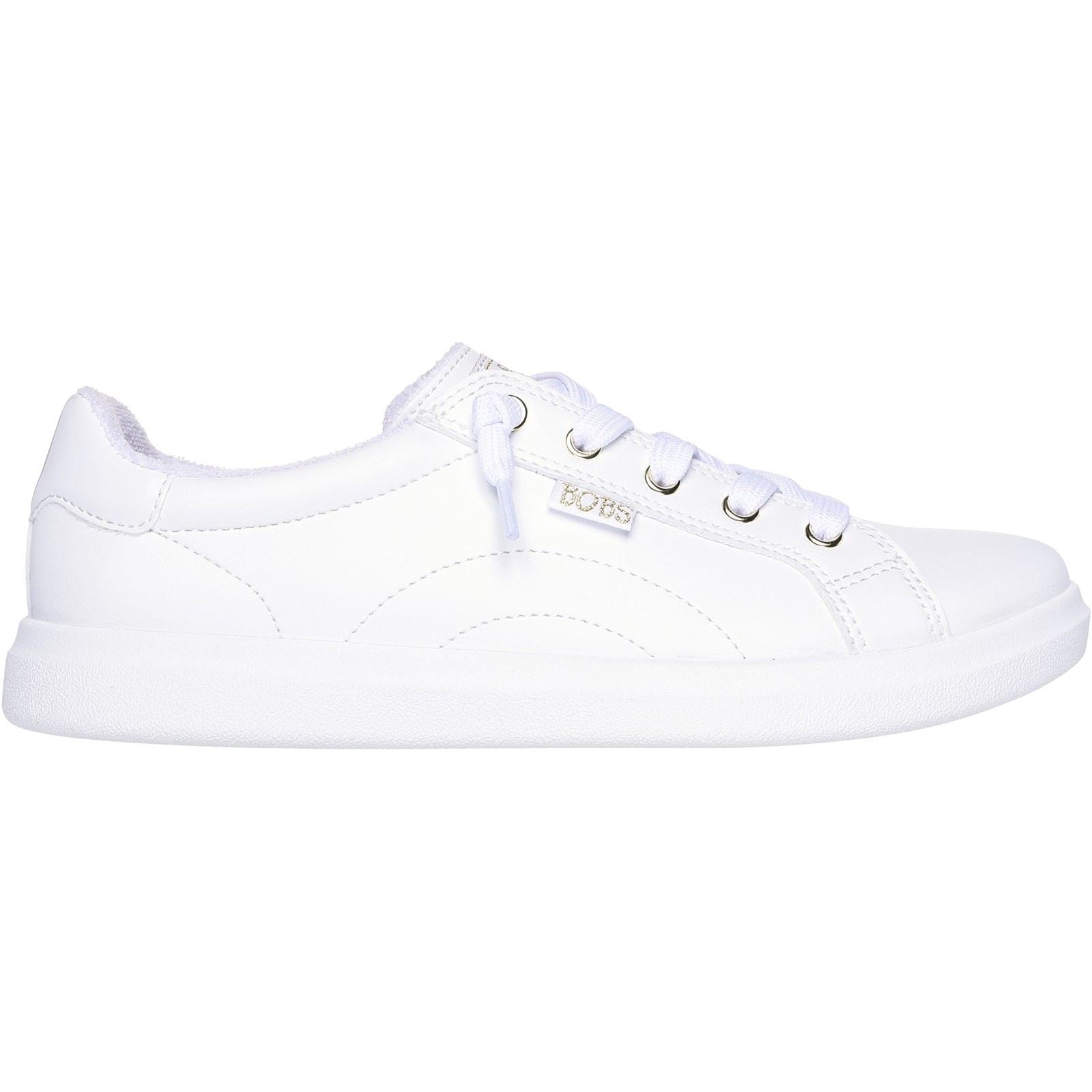 Skechers BOBS D'Vine Instant Delight Synthetische Damen-Sneaker In Weiß