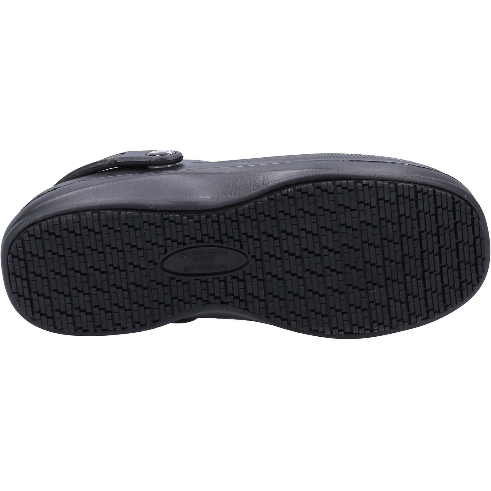 Skechers Workwear Riverbound Pasay Eva Damen Schwarz Clogs