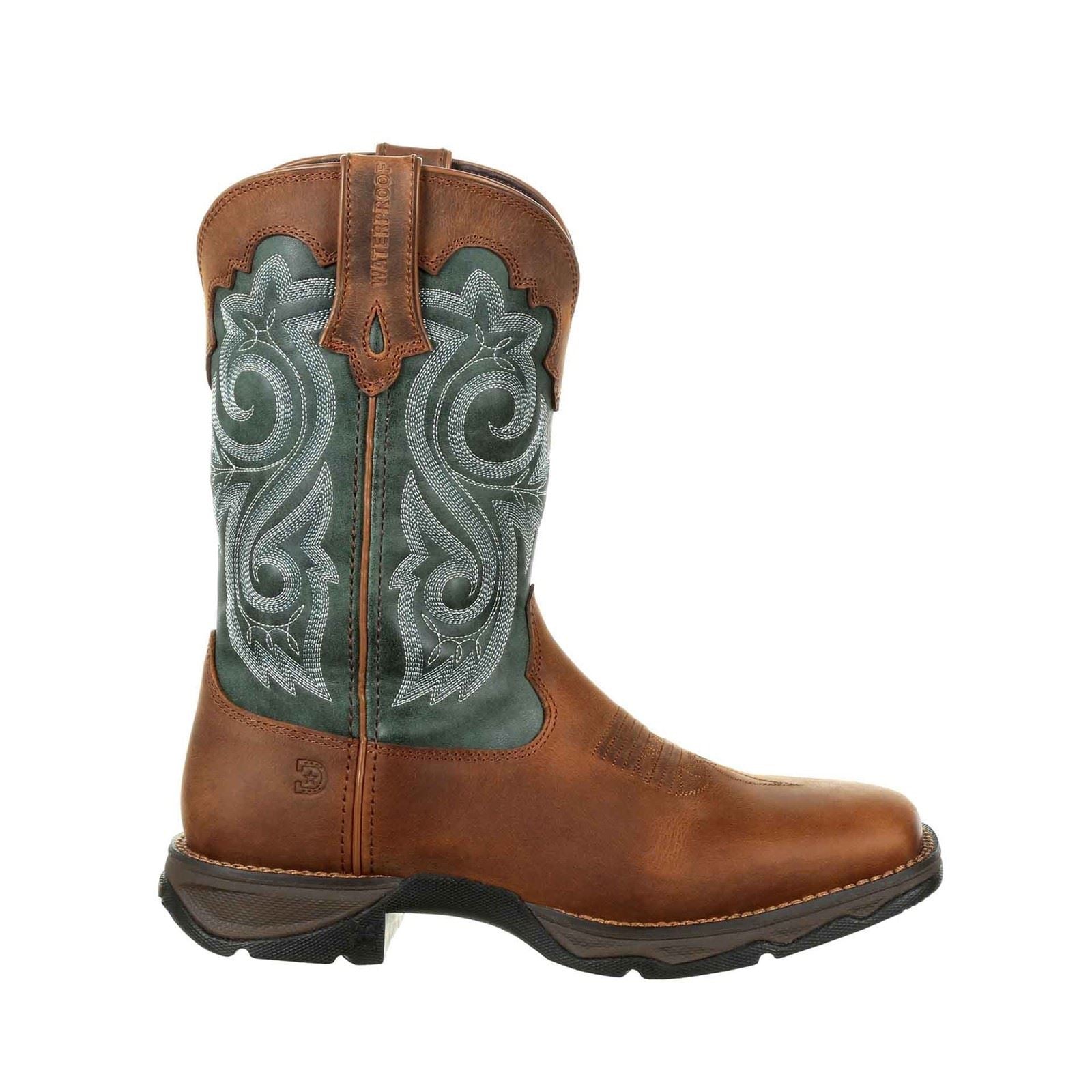 Durango Lady Rebel Leder Damen Braun Evergreen Stiefel