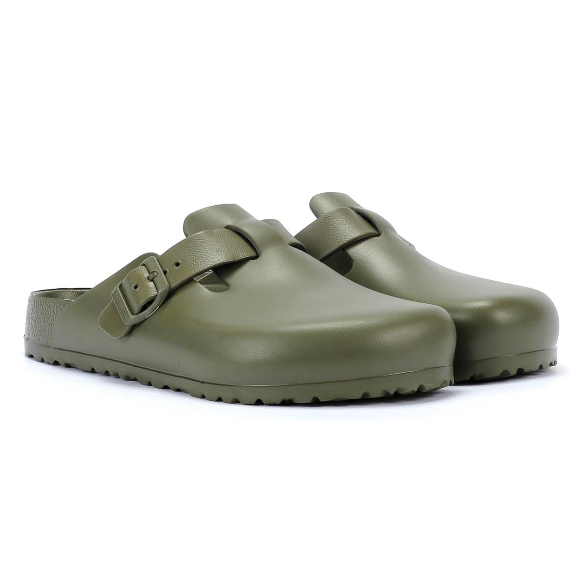 Birkenstock Boston Herren Khaki Clogs