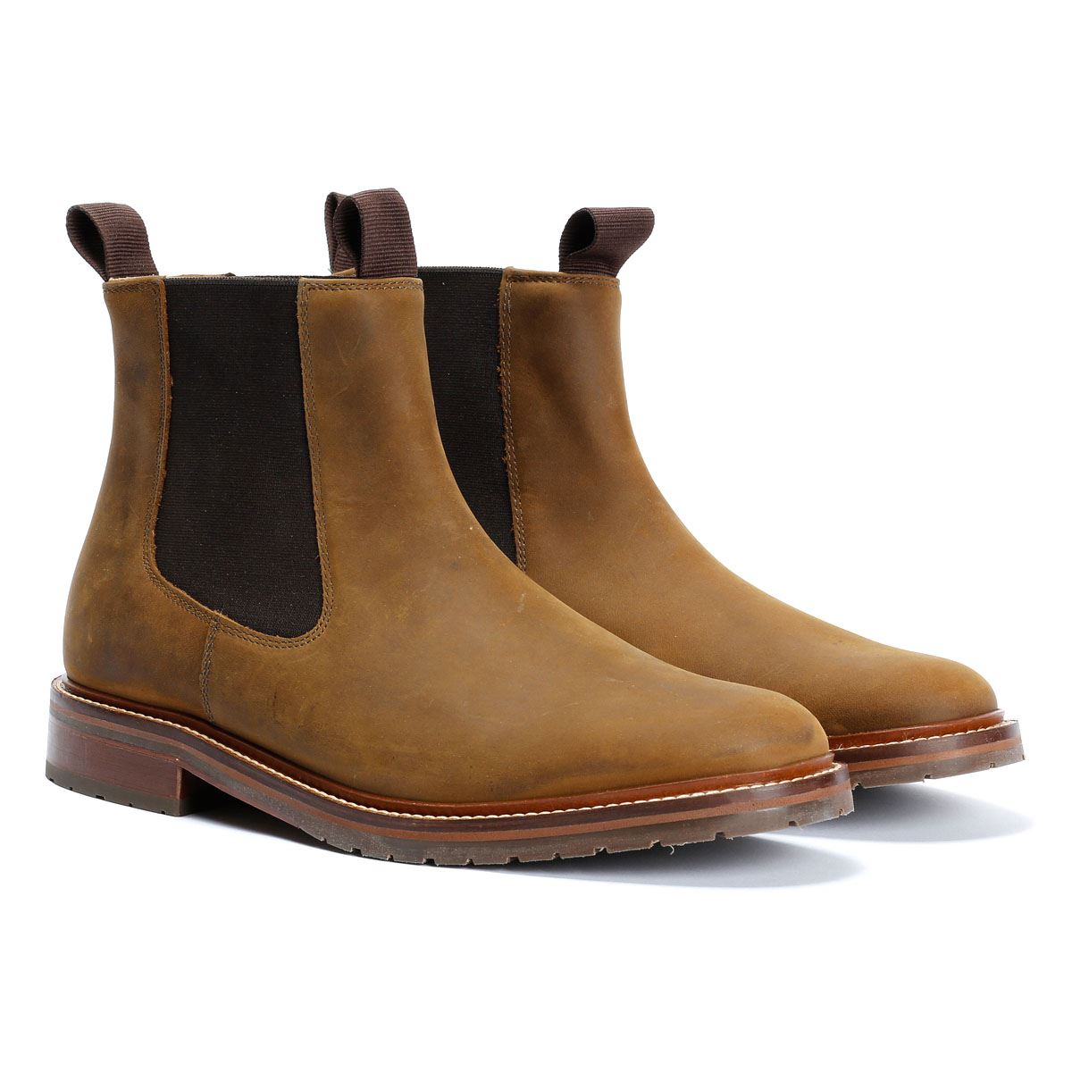 Chapman & Moore Country Chelsea Leder Herren Braune Stiefel