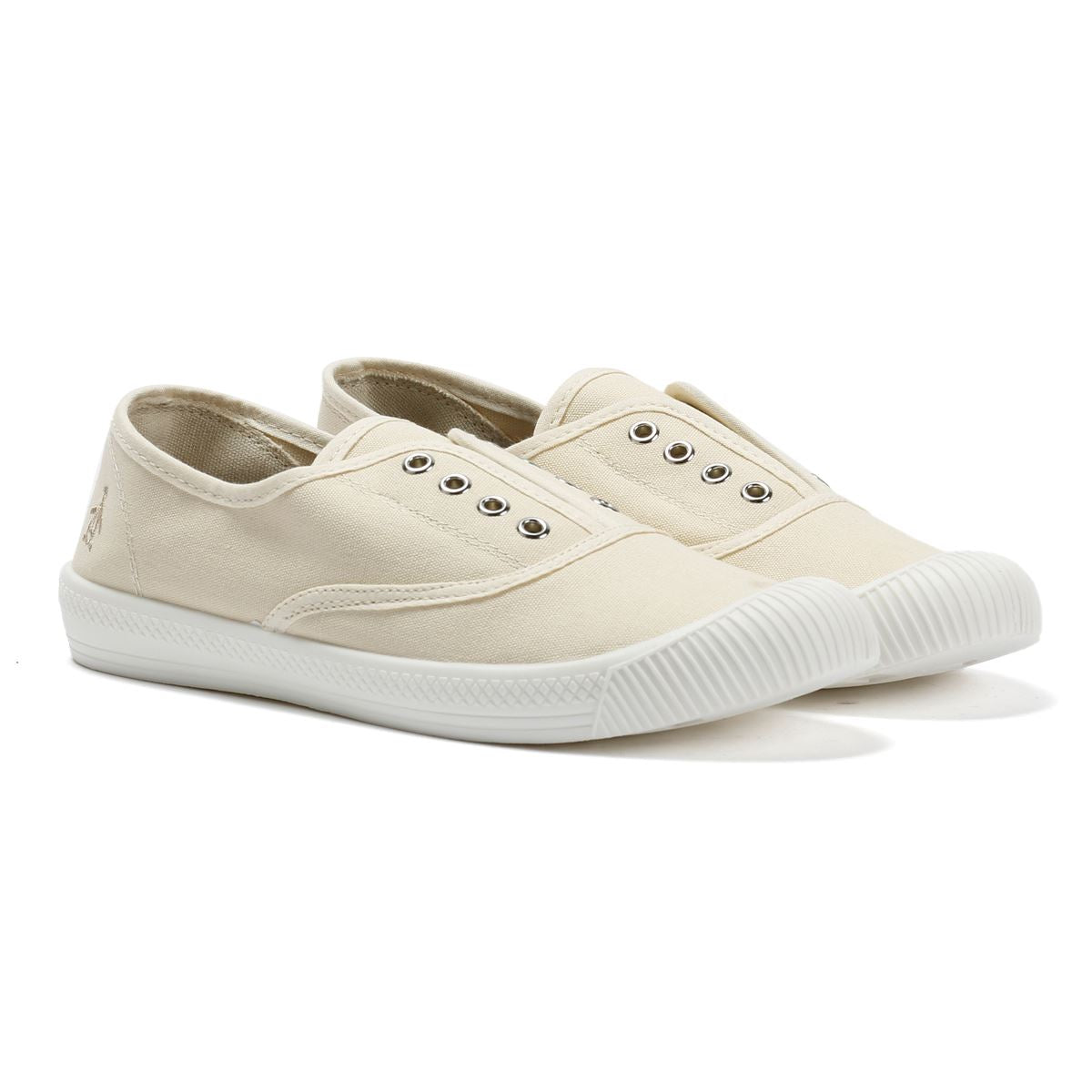 Penguin Anita Canvas Damen Weiße Schuhe