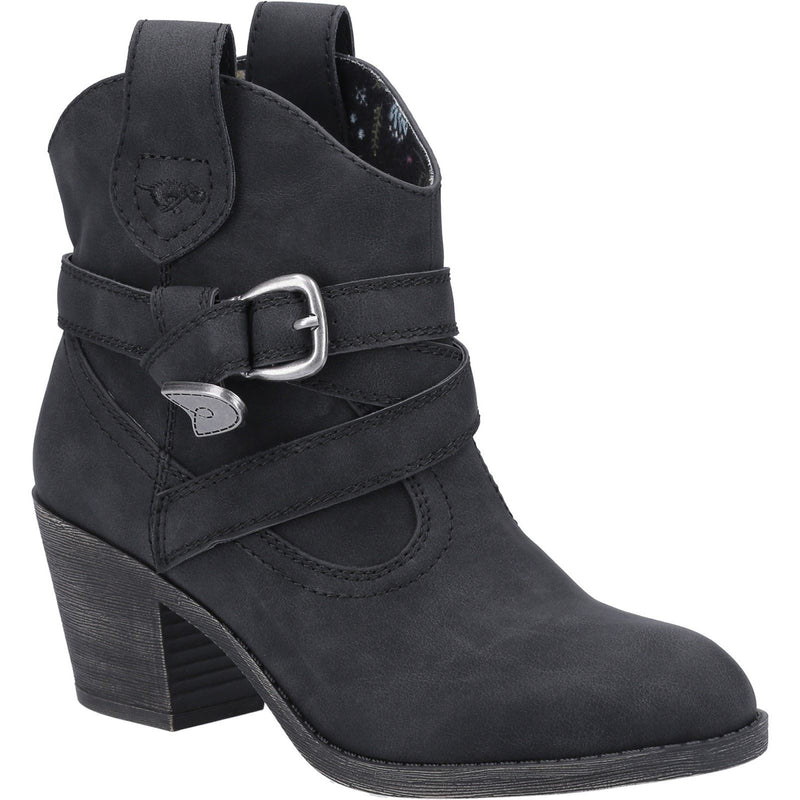 Rocket Dog Satire Damen Schwarze Stiefel