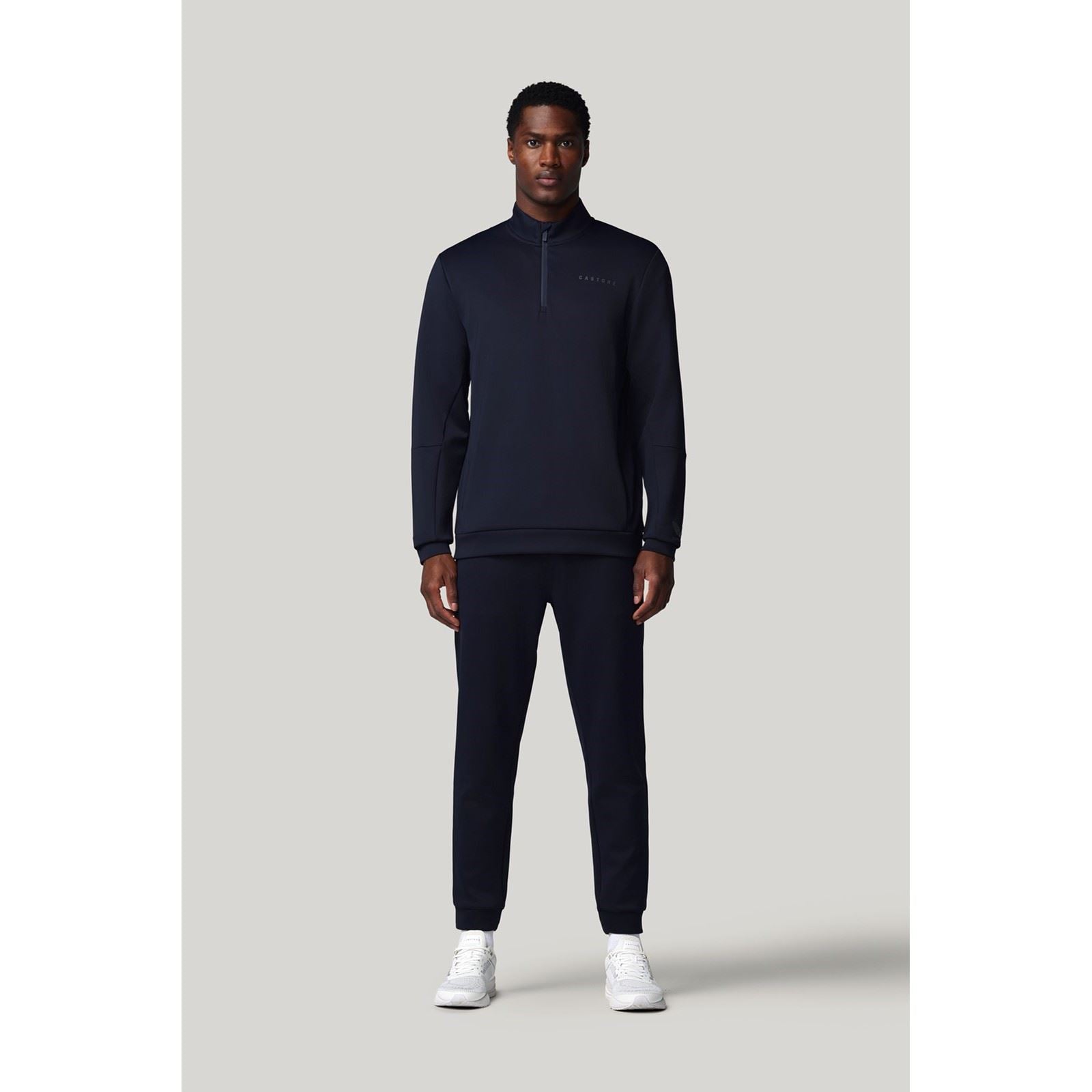 Castore Flex 1/4 Zip Herren Blaues Sweatshirt