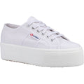 Superga 2790 Linea Up And Down 100% Baumwoll-Damengraue Turnschuhe