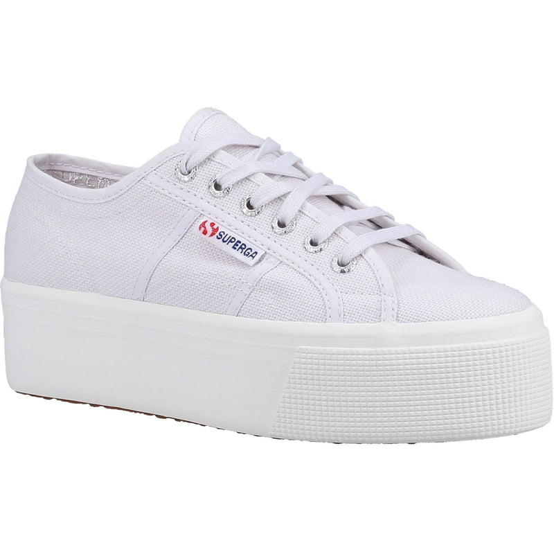 Superga 2790 Linea Up And Down 100% Baumwoll-Damengraue Turnschuhe