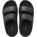 Crocs Classic Cozzzy Damen Sandalen Aus Thermoplastischem Material In Schwarz