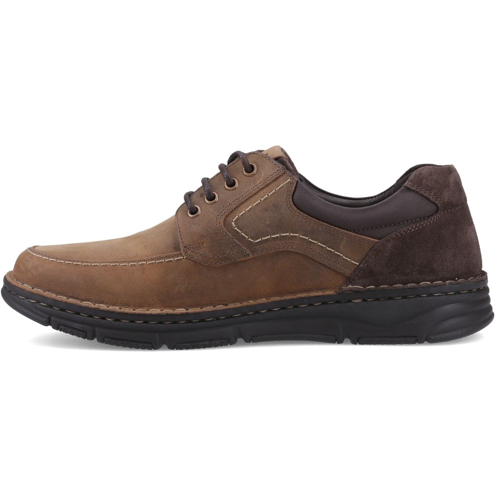 Hush Puppies Franklin Lace Up Shoe Leder Herren Tan Freizeitschuhe