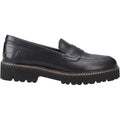Pod Kenny Leder Frauen Schwarze Farbe Slipper