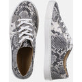 Hush Puppies Tessa Wildleder Damen Pythonsneakers