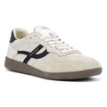 Pompeii Elan Sala Herren Sneaker Aus Weißem Wildleder