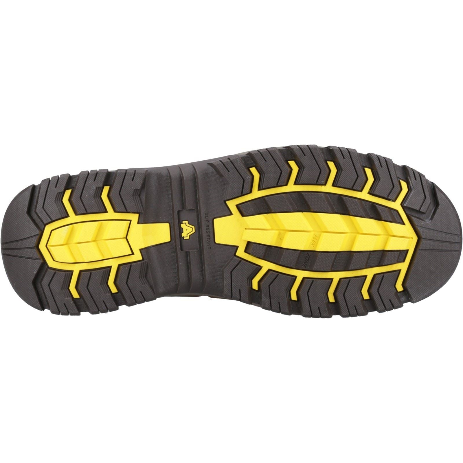Amblers Safety Quarry Lederbraune Sicherheitsstiefel