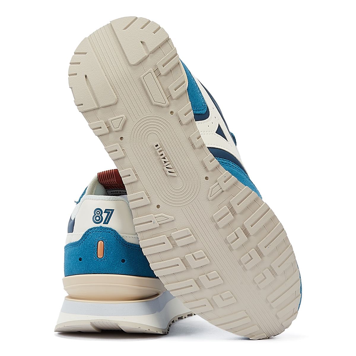 Mizuno MIZUNO RB87 Bluesteel Bluesteel Wildleder Sneakers