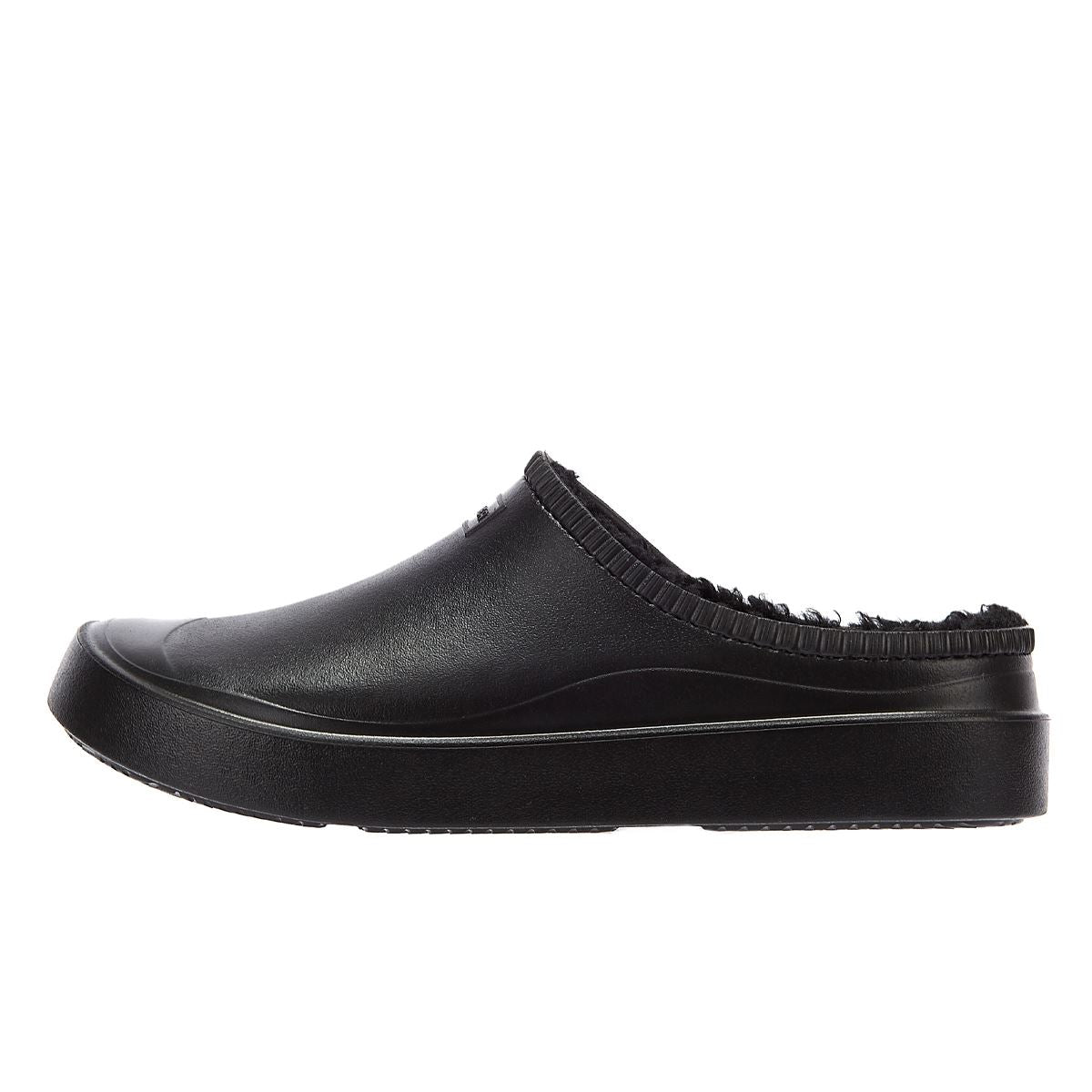 Hunter Bloom Gefütterte Schwarze Clogs