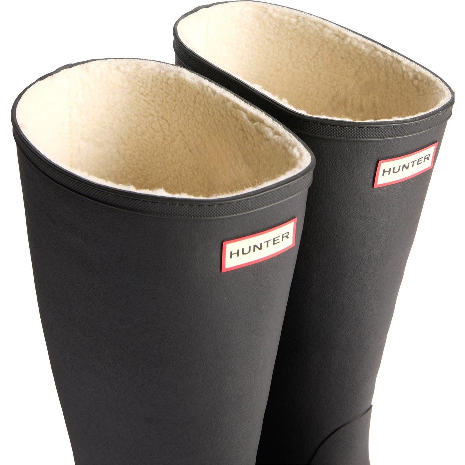 Hunter Downpour Tall Insulated Gummiherren Schwarz Gummistiefel