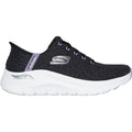 Skechers Arch Fit 2.0 Good Energy Textile Damen-Sneaker In Schwarz/Mehrfarbig