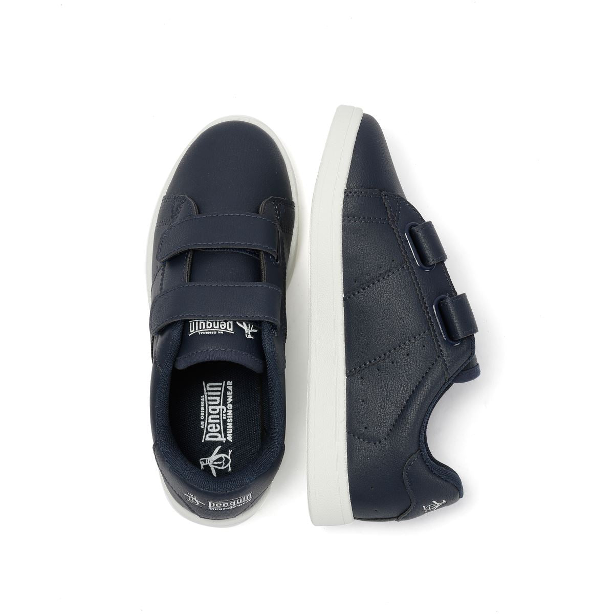 Penguin Junior Marble Blaue Sneaker