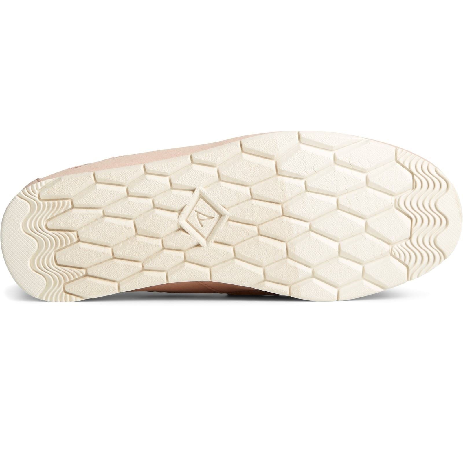 Sperry Moc-Sider Wildleder Damen Blush Mokassin Schuhe