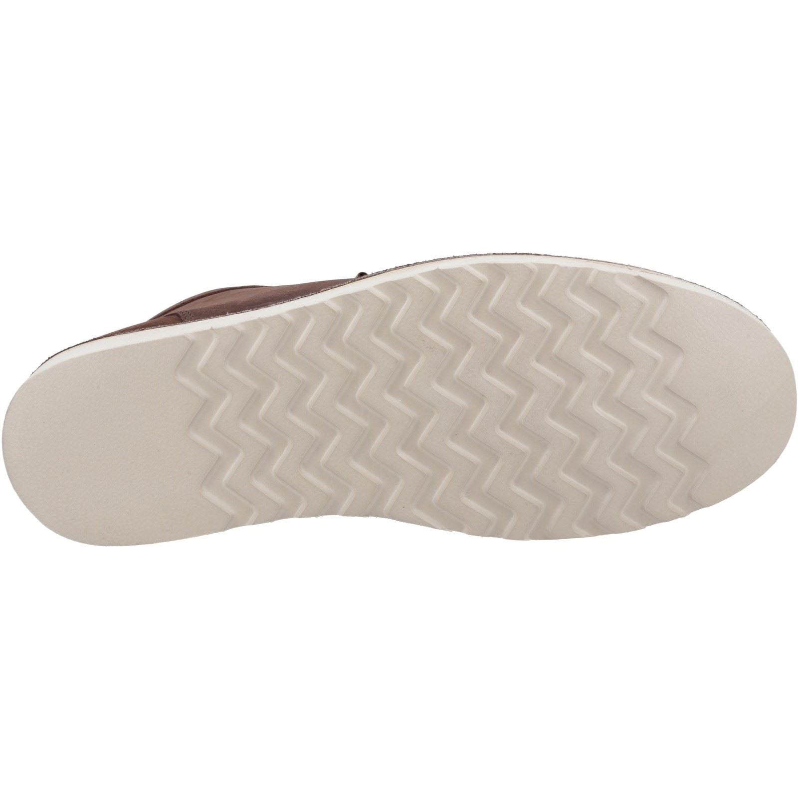 Hush Puppies Oswald Leder Herren Stiefel Braun