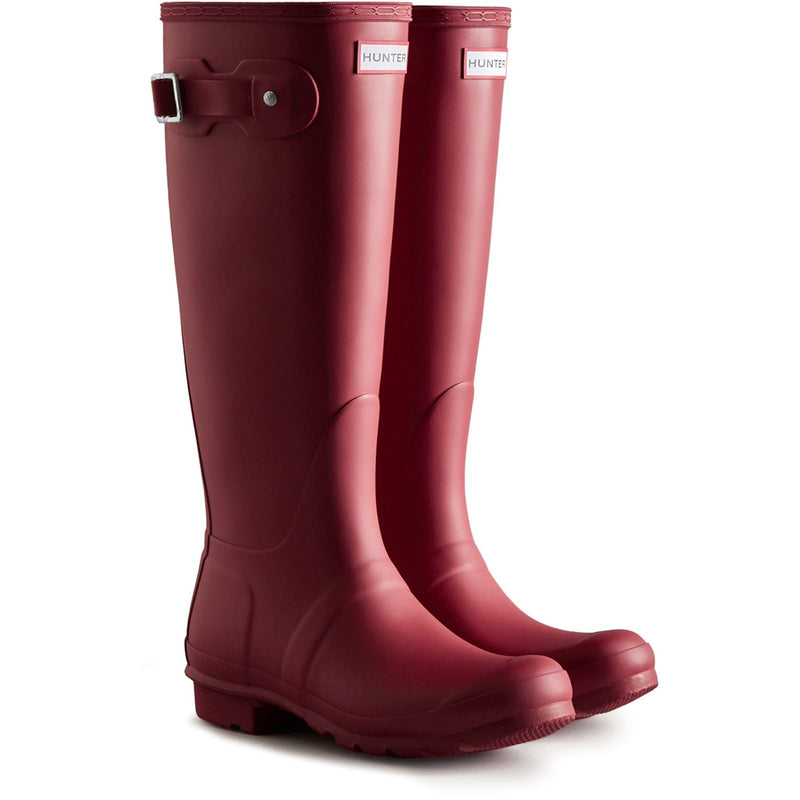 Hunter Original Tall Boot Damen Gummistiefel in Merlot